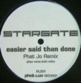 画像: %% StarGate / Easier Said Than Done (Phat Jo Remix) WHITE盤 (PL001) Y10?