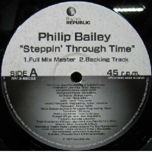 画像: PHILIP BAILEY / STEPPIN' THROUGH TIME  原修正