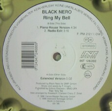 画像1: $ BLACK NERO / RING MY BELL (INT 128.092) 原修正 Y40 在庫未確認
