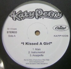 画像1: KATTY PERRY Feat. Mims / I KISSED THE GIRL REMIX 