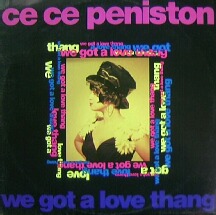画像1: $ CE CE PENISTON / WE GOT A LOVE THANG (AMY 846) UK A&M (390 846-1) YYY133-1985-15-38