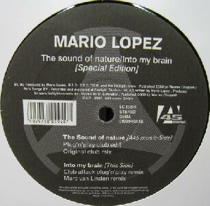 画像1: $ MARIO LOPEZ / THE SOUND OF NATURE / INTO MY BRAIN (SPECIAL EDITION) 独 (0109940A45) Y? 後程済