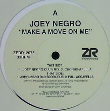画像1: JOEY NEGRO / MAKE A MOVE ON ME (ZEDD12075) Y1 後程済