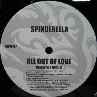 画像1: $ SPINDERELLA / ALL OUT OF LOVE (Delaction Remix) (FAPR-97) Y40