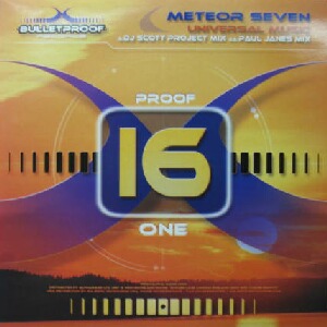 画像1: $ METEOR SEVEN / UNIVERSAL MUSIC (DJ SCOTT PROJECT MIX) UK (PROOF 16.1) 原修正 在庫未確認