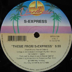 画像1: $ S-Express / Theme From S-Express (SPEC-1528) Bohannon / Let's Start The Dance (Remix 91) Y7+2