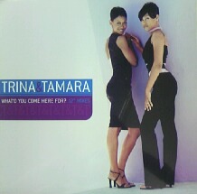 画像1: TRINA & TAMARA / WHAT'D YOU COME HERE FOR？  原修正