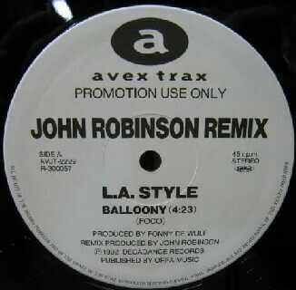 画像1: $ L.A. STYLE / BALLOONY (AVJT-2229) JOHN ROBINSON REMIX YYY66-1366-5-60