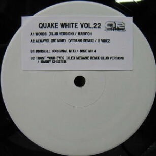 画像1: $$ QUAKE WHITE VOL.22 (QRPR-22) Y32