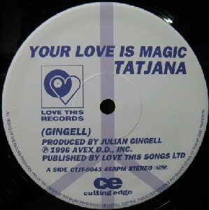 画像1: $ TATJANA / YOUR LOVE IS MAGIC (CTJT-6043) YYY169-2297-10-39
