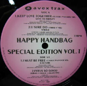画像1: $ HAPPY HANDBAG SPECIAL EDITION VOL.1 (AVJT-2326) Love To Infinity / Keep Love Together YYY107-1723-10-28-4F 後程済