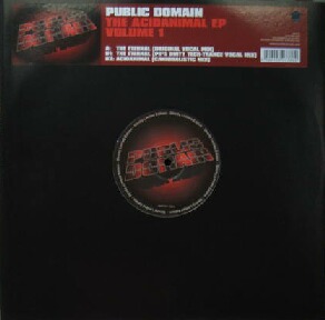 画像1: PUBLIC DOMAIN / THE ACIDANIMAL EP VOLUME 1  原修正