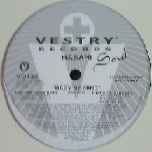 画像1: $ HASANI / BABY BE MINE (Vestry Records – VO132) 国内盤 YYY22-426-3-50