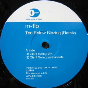 画像1: m-flo / Ten Below Blazing (Giant Swing Mix)  原修正