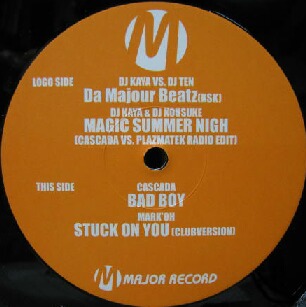 画像1: $ DJ Kaya & DJ Kousuke / Klubbingman / Cascada / Mark'Oh – Da Majour Beatz / Magic Summer Night (Cascada Vs. Plazmatek Radio Edit) / Bad Boy / Stuck On You (Club Version) (MR-0028) Y8