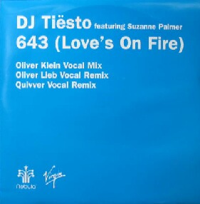 画像1: DJ TIESTO feat.Suzanne Palmer / 643 (Love's On Fire)