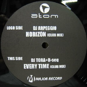 画像1: $ DJ Arpeggio / DJ Tora + R-Seq – Horizon (Club Mix) / Every Time (Club Mix) (MR-0026) Y16