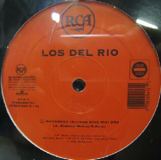 画像1: $ LOS DEL RIO / MACARENA (BAYSIDE BOYS MIX) US (07863-64416-1) Y? 5F