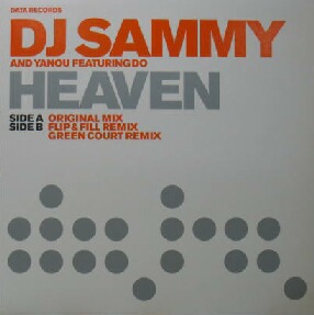 画像1: $ DJ SAMMY AND YANOU feat.DO / HEAVEN (DATA45T) UK YYY344-4267-8-8 後程済