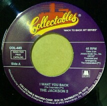 画像1: %% The Jackson 5 / I Want You Back * ABC (7inch) YYS64-3-3