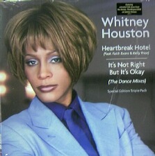 画像1: $ Whitney Houston / Heartbreak Hotel / It's Not Right But It's Okay (07822-13613-1) YYY78-1483-10-11