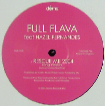 画像1: FULL FLAVA feat HAZEL FERNANDES / RESCUE ME 2004